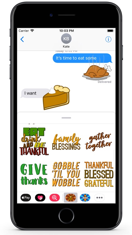 Thanksgiving Fun Stickers