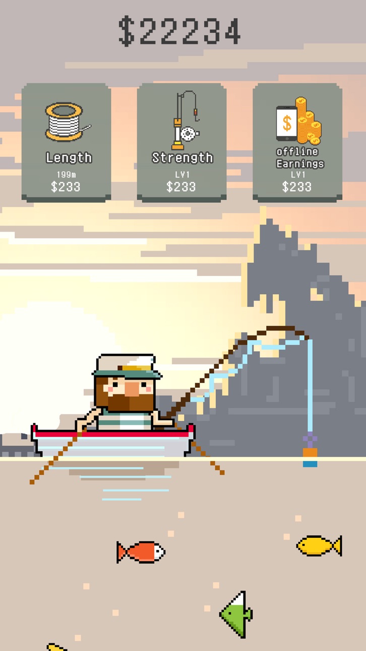 Idle Fish : Fishing Tycoon Hack screenshot 4 - iOS game interface