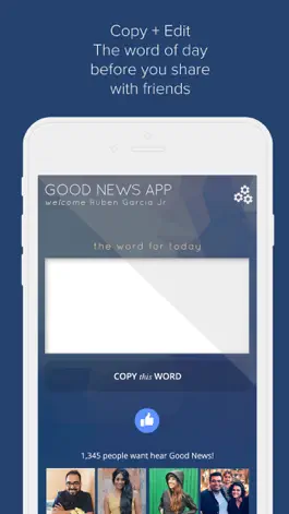 Game screenshot The Good News App apk