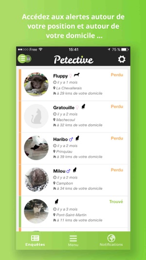 Petective by Pet Alert(圖3)-速報App