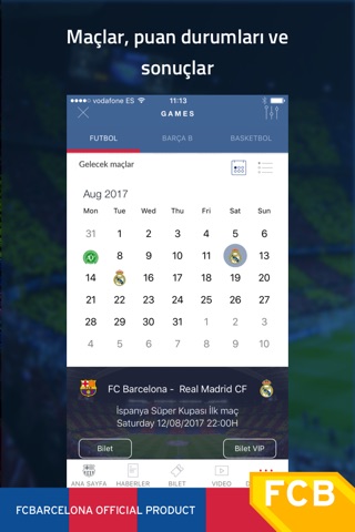 FC Barcelona Official App screenshot 2