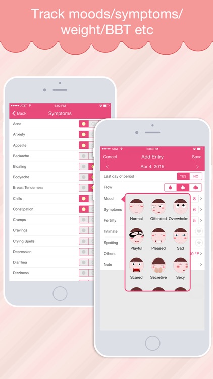 Period Log Pro - Menstrual and Ovulation Calendar screenshot-3