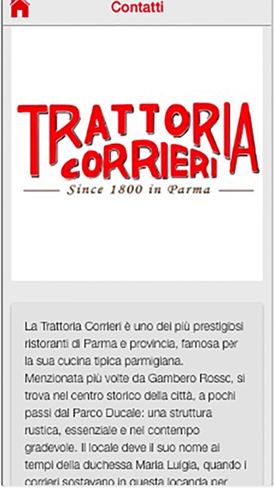 Trattoria Corrieri Parma screenshot 3