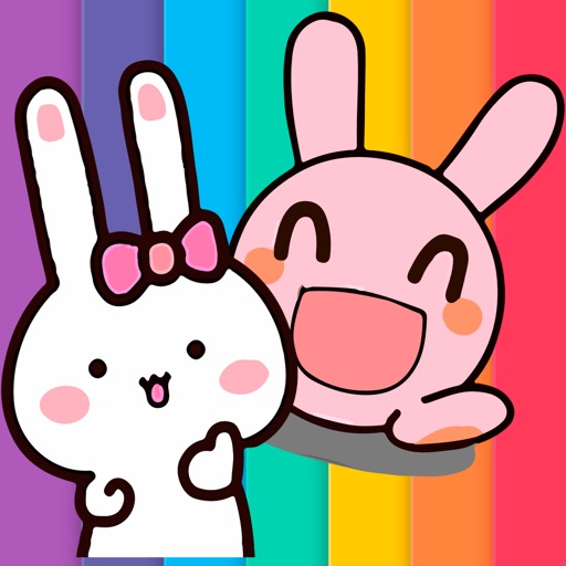Animated Bunnies Stickers