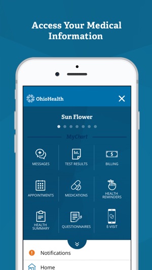 Ohiohealth On The Iphone Screenshots