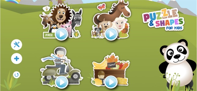 Animal Puzzle & Shapes Kids(圖1)-速報App