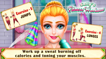 Sally's Fitness Workout screenshot 2