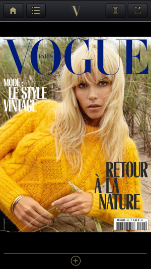 VOGUE MAGAZINE FRANCE iPhone