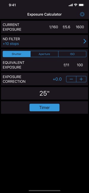 Exposure-Calculator