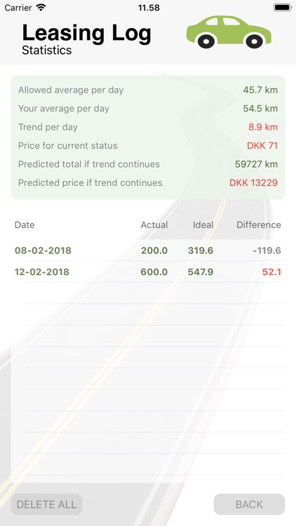 Leasing Log screenshot-3