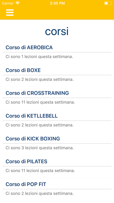Tirrenia Sport Club Fitness screenshot 2