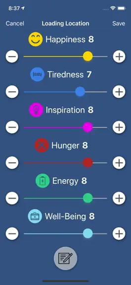 Game screenshot Mood Tracking By StatistiCal hack