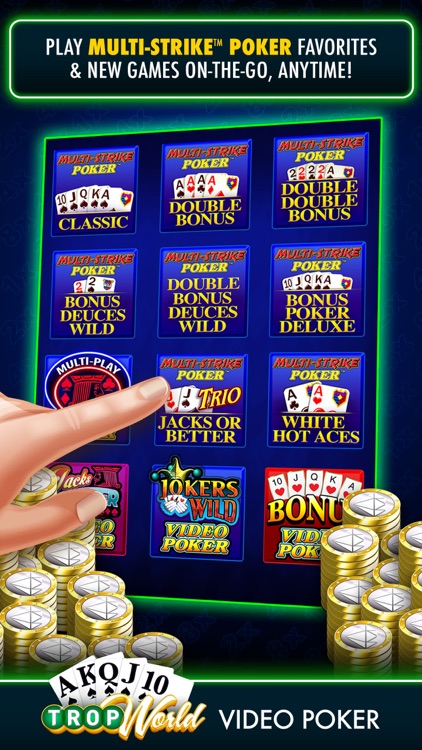 TropWorld Video Poker screenshot-0