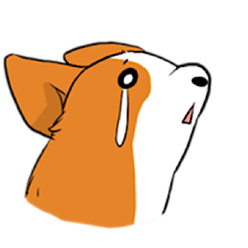 Steadfast Corgi Dog Sticker