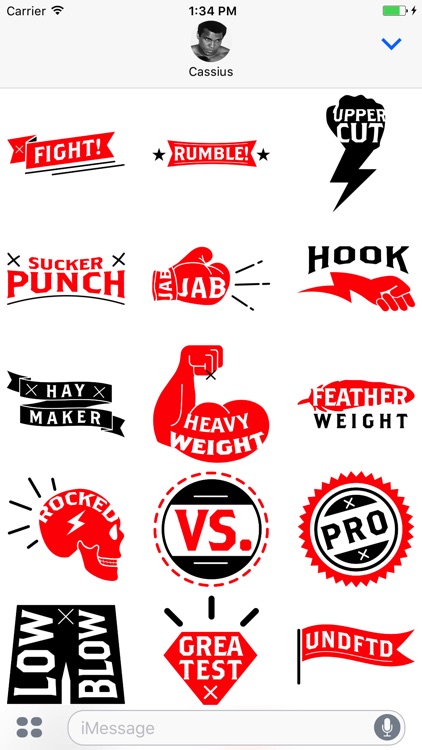 Knockout Stickers