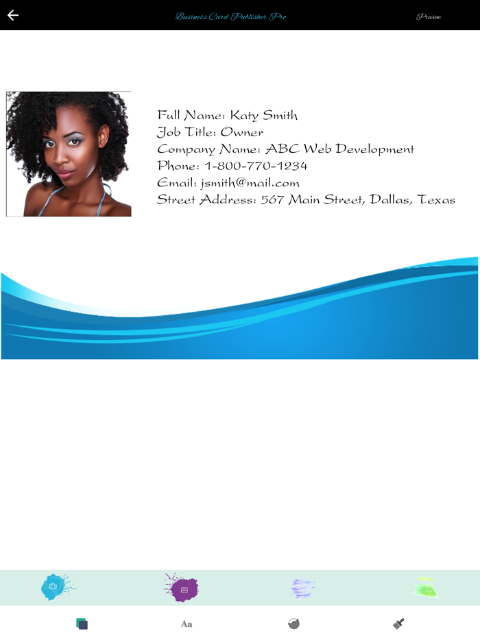 Business Card Publisher Pro