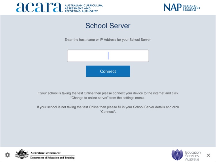 School Server NAP Locked down browser by Education Services Australia Ltd.