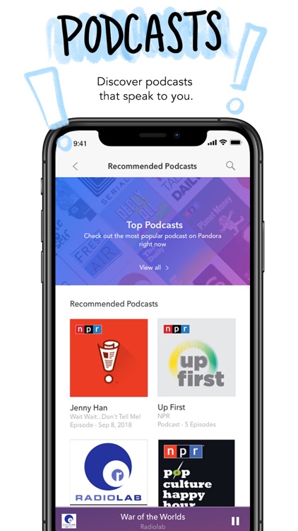 Pandora - Streaming Music screenshot-3