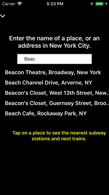 Nearby Subways