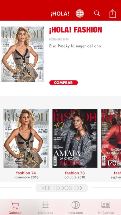 ¡HOLA! ESPAÑA Revista impresa