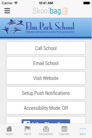 Elm Park School - Skoolbag screenshot 4