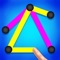 The Triangles fun puzzle game is the unique game for all