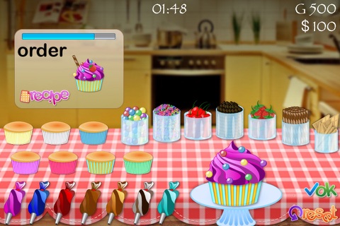 Cupcake Maker Cooking Fun screenshot 3