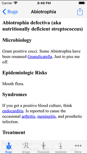 Infectious Disease Compendium(圖2)-速報App