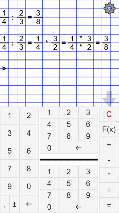 Fraction Calc Step By Step screenshot 2