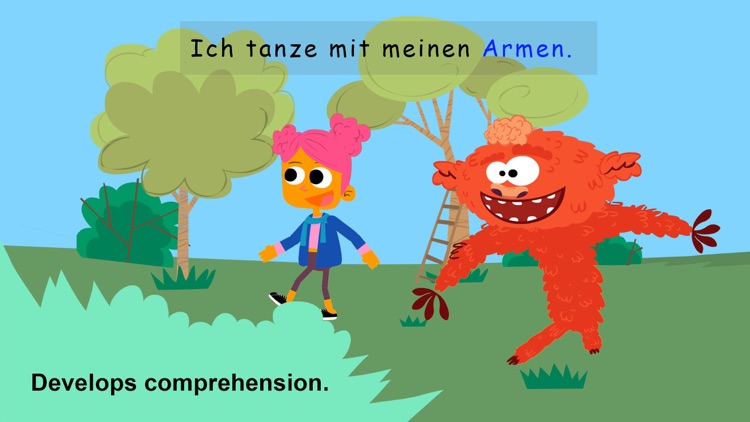 Hey Monster! German for Kids screenshot-4