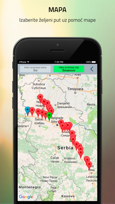Brzine i putarine Srbije screenshot 3