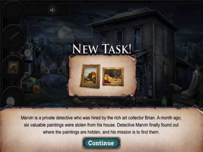 Stolen masterpiece - Fun Games