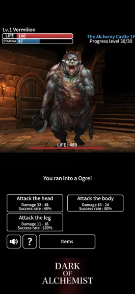 Game screenshot Dark of Alchemist apk