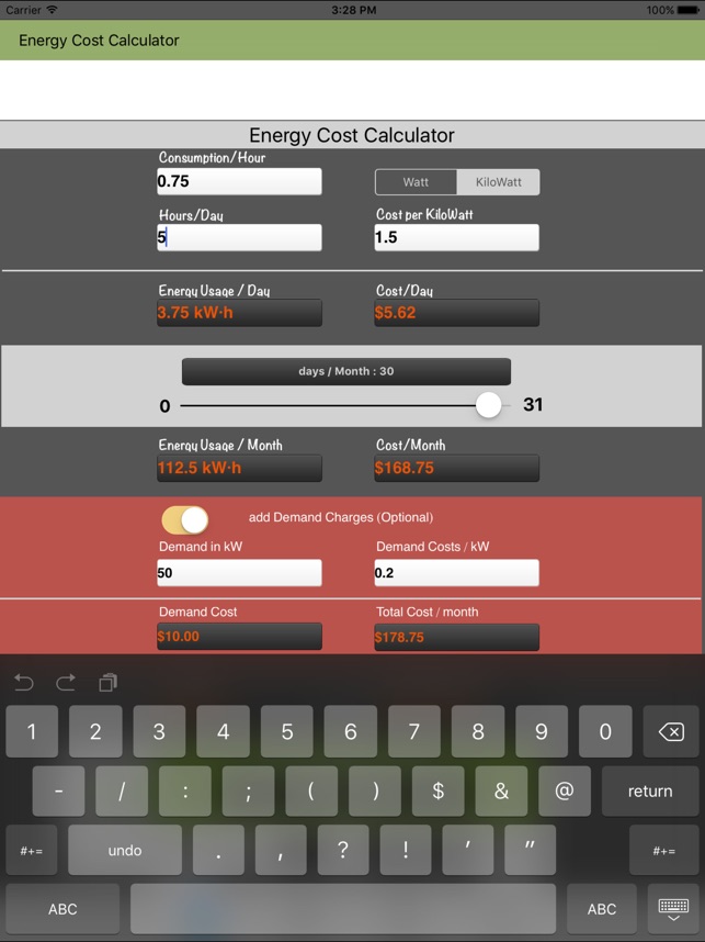 Energy Cost Calculator On The Energy Cost Calculator On The
