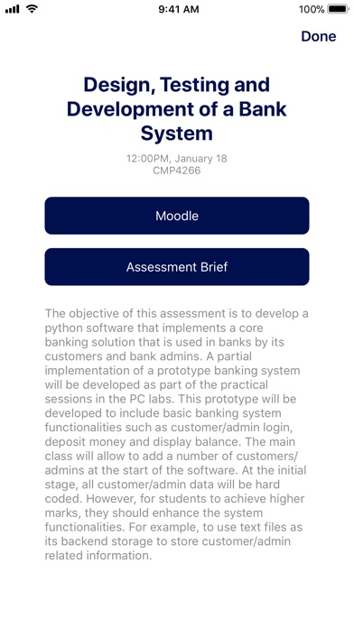 CEBE Assessments screenshot 2