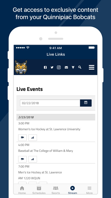 Quinnipiac Athletics screenshot-3