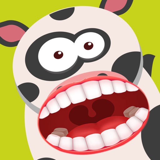 The Cow Dentist Happy Farm Icon