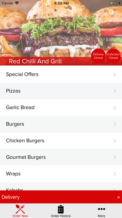 Red Chilli And Grill screenshot 2