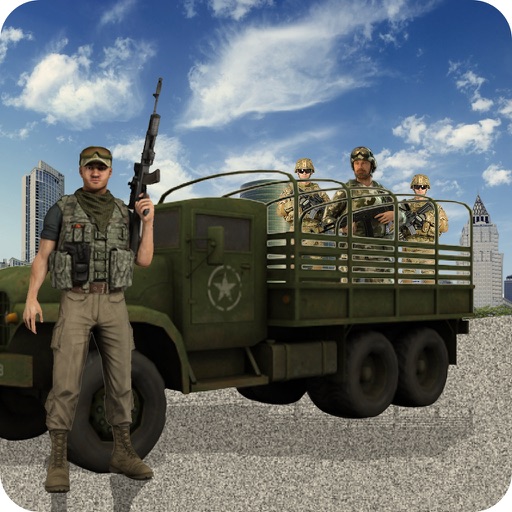 Army Cargo City Drive Simulator icon