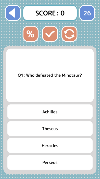Greek Mythology Quiz - Game screenshot 3