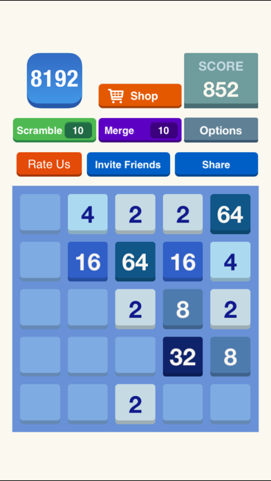 8192 - Puzzle screenshot 1