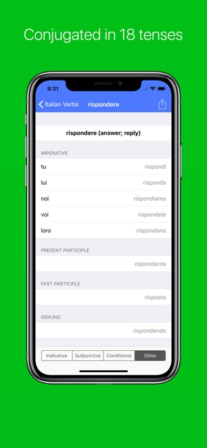 Italian Verb Conjugator(圖2)-速報App