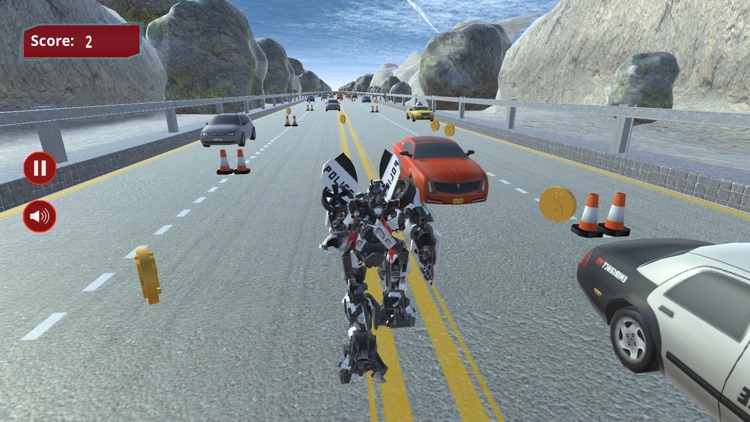 Robot Highway Run