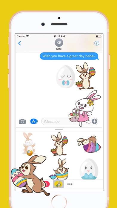 Easter Rabbit 2018 Stickers screenshot 3