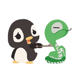 Penguin and Snake