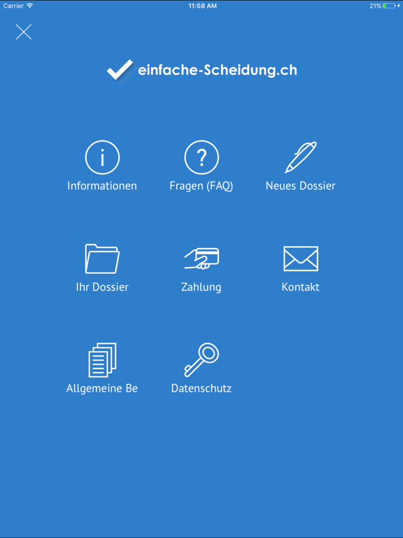 Screenshot #4 pour einfache-scheidung