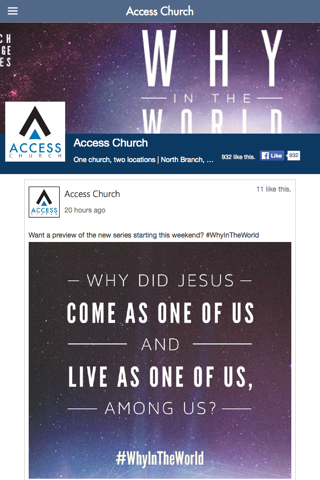 Access Church - MN screenshot 2