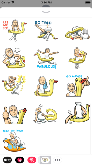 Swan Man Sticker(圖3)-速報App