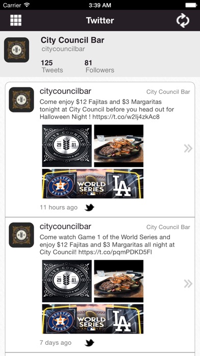 City Council Restaurant & Bar screenshot 3
