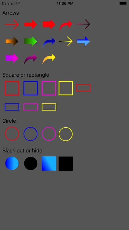ImagePointer - Add arrows or circles in images